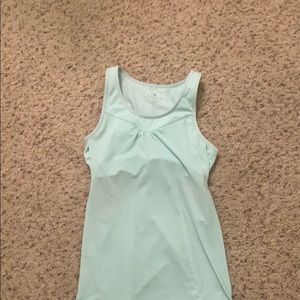 Blue tank top